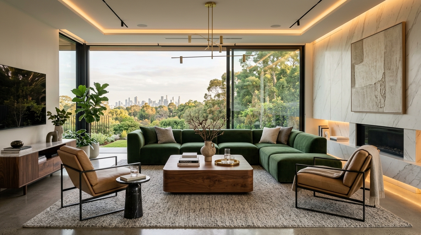 Luxury Contemporary Living Room
